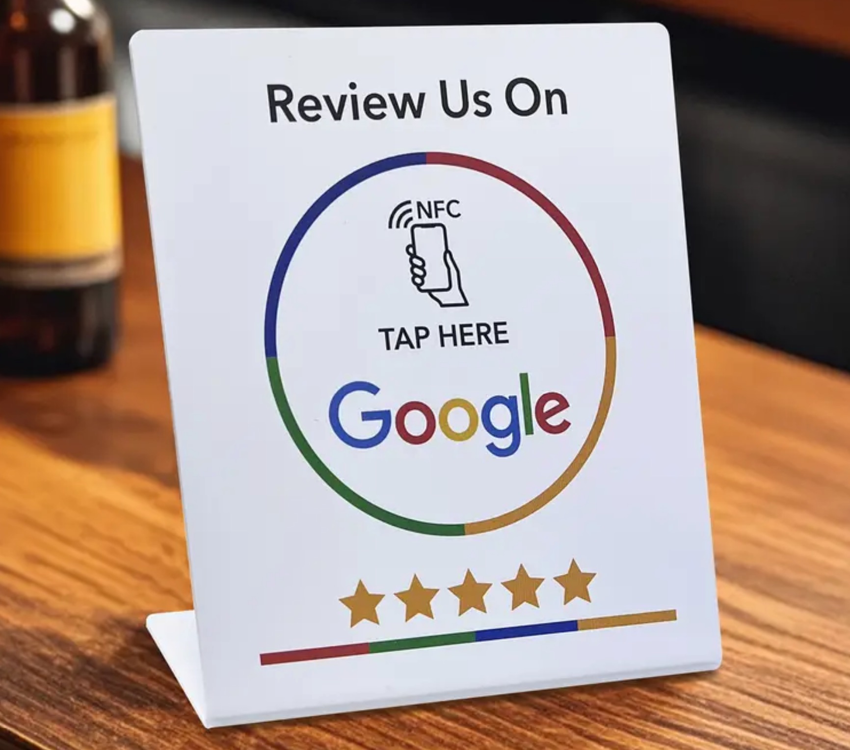 Google Review Stand
